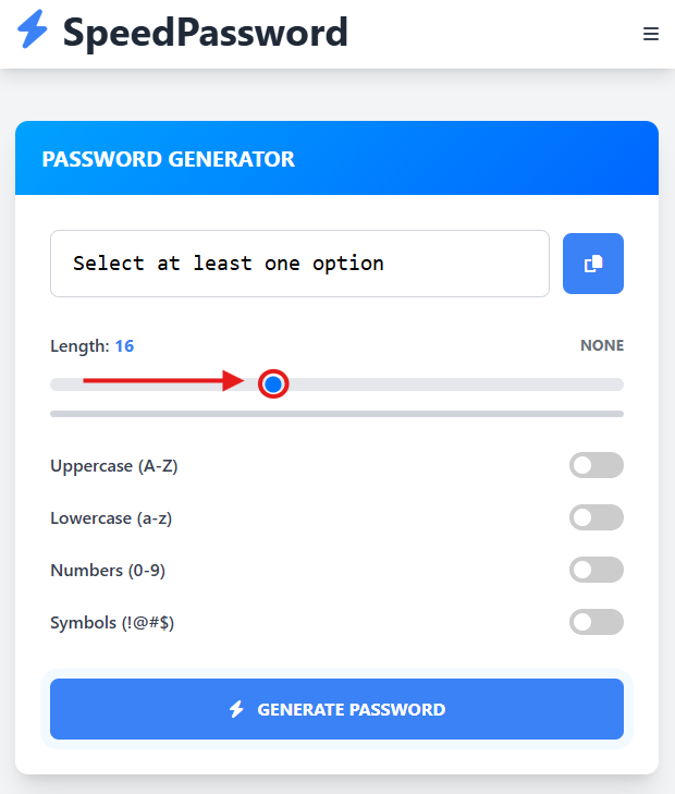 example of use